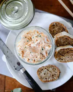 Rillettes de saumon recette