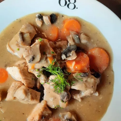 blanquette de poulet sans alcool recette