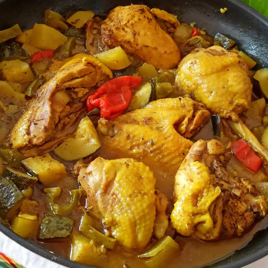 colombo de poulet guadeloupe