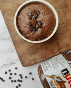 mug cake nutella recette simple