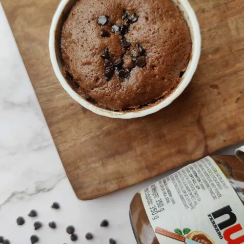 mug cake nutella recette simple