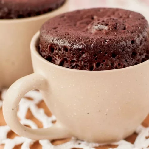 mug cake sans oeuf recette