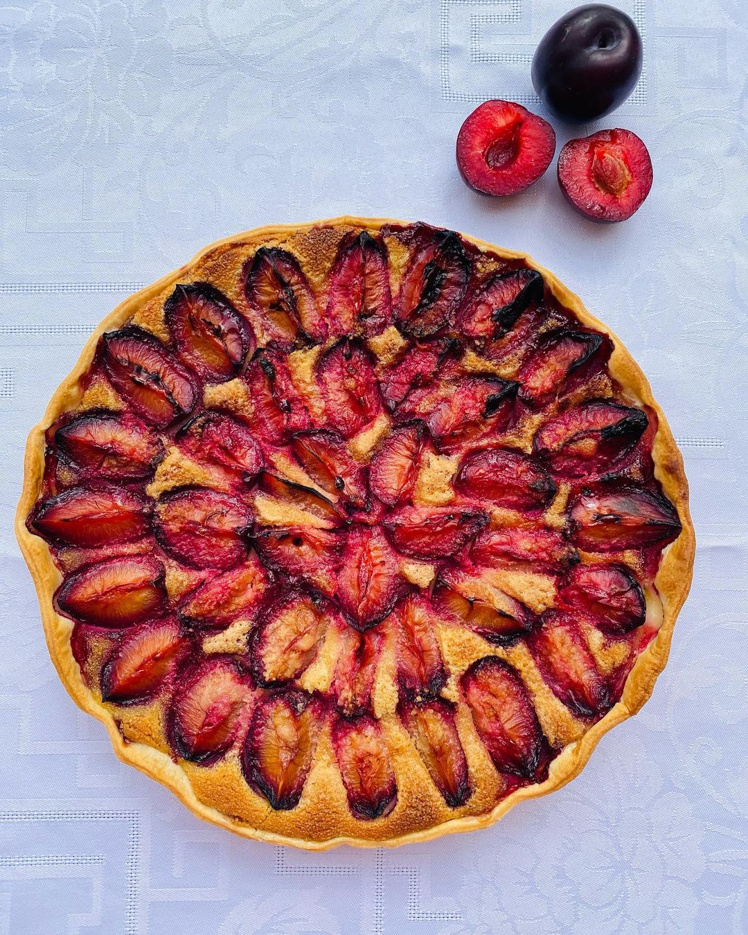 tarte aux prunes facile recette
