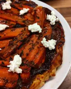 tarte tatin carottes oignons recette