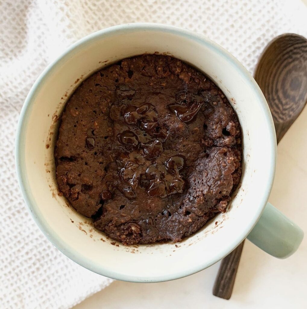 mug cake sans farine facile recette