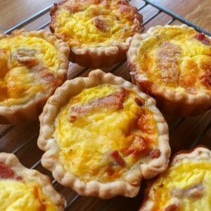 Mini quiches lorraine recette