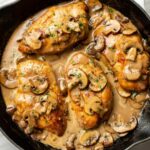 Poulet au Marsala facile recette facile et rapide