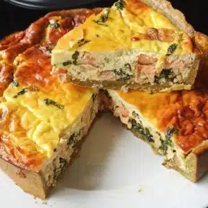 quiche saumon épinards recette facile