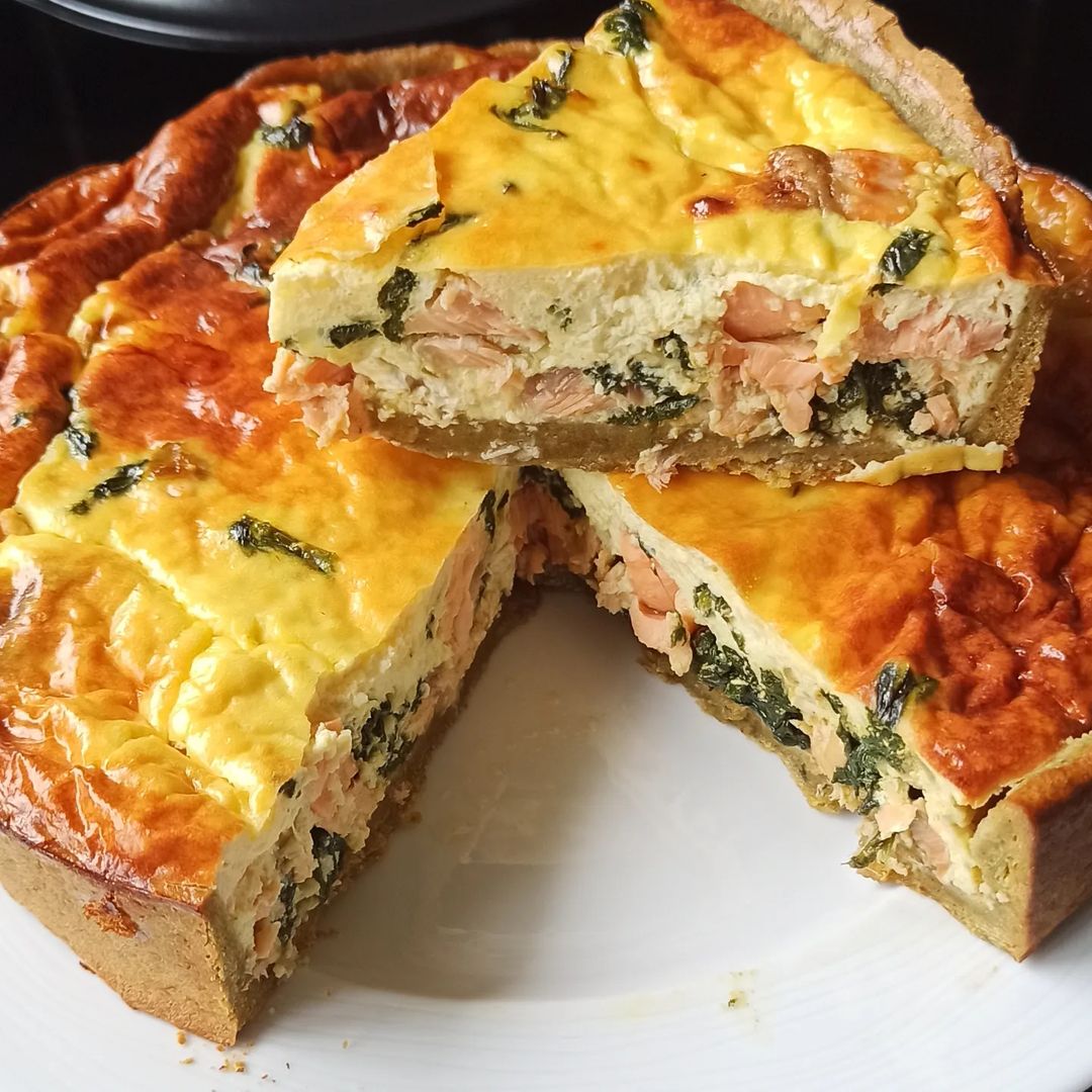 quiche saumon épinards recette facile
