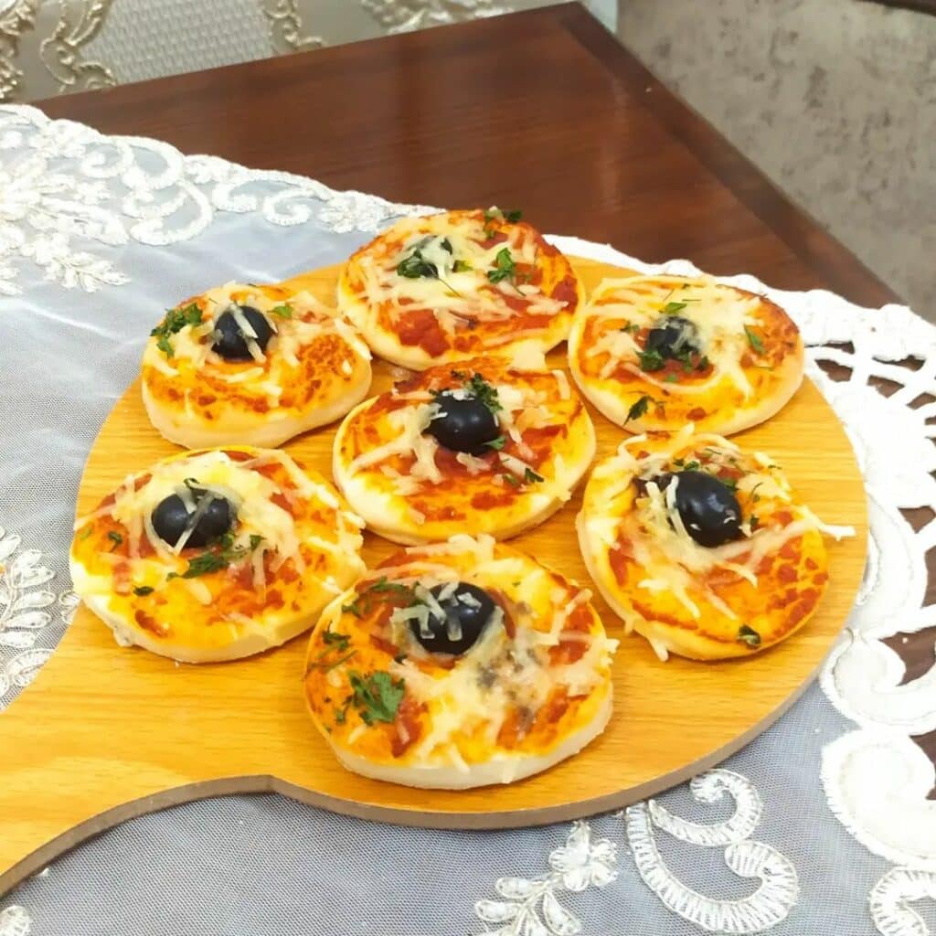 Mini pizza apéritif recette