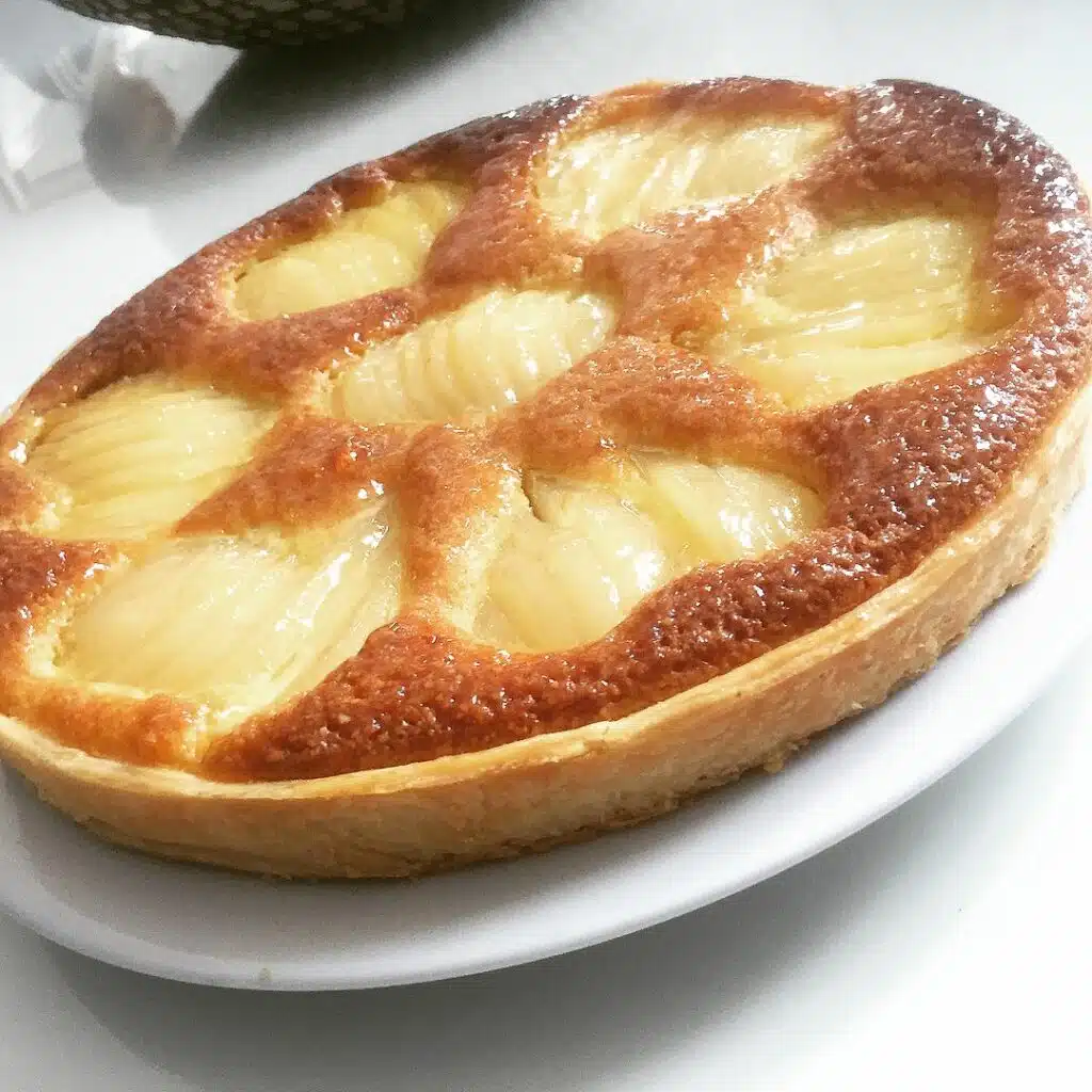 Tarte poires et chocolat facile