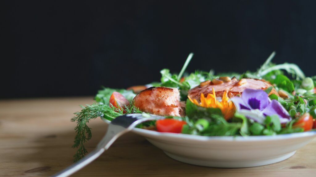 Assiette de salade