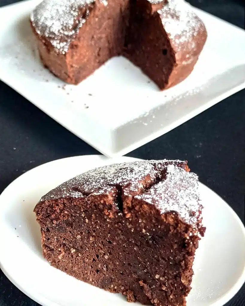 Gateau au chocolat sans oeuf recette facile noix