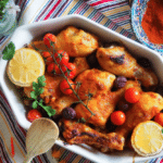 Poulet harissa et pois chiche recette