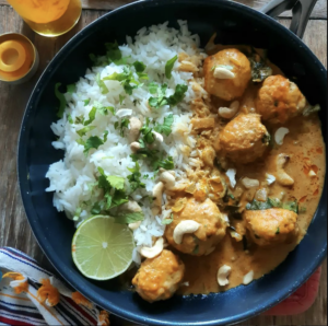 boulettes de poulet korma recette