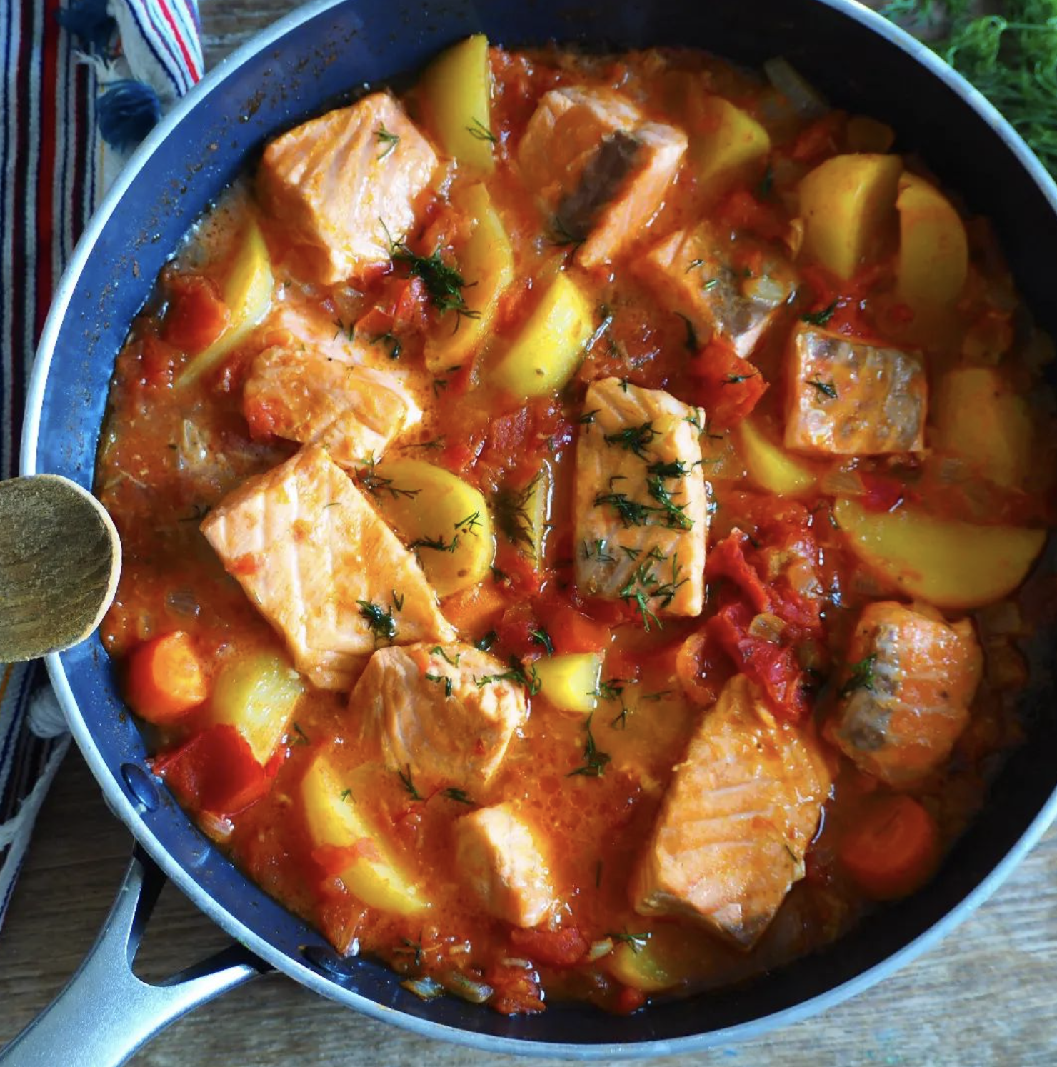 marmite de saumon recette
