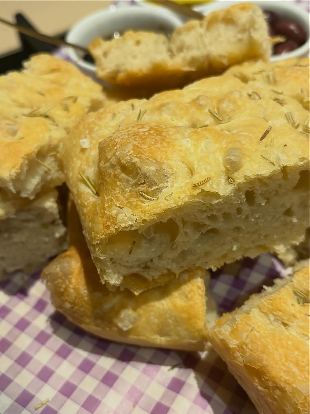 Focaccia italienne dorée recette facile