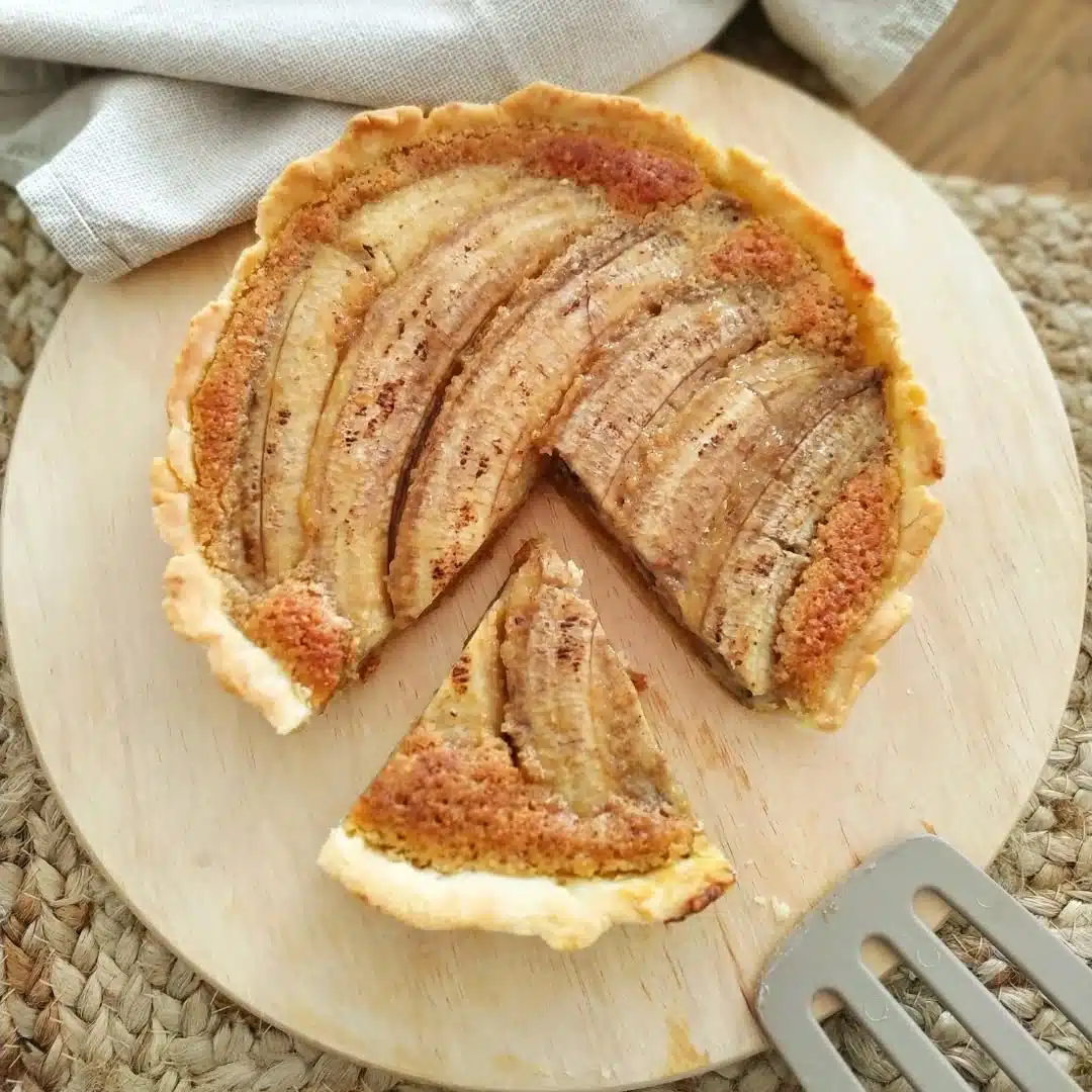 Tarte à la banane facile recette facile
