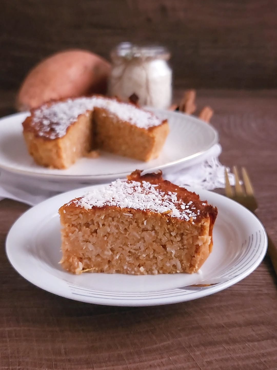 Cake à patate douce au airfryer recette facile