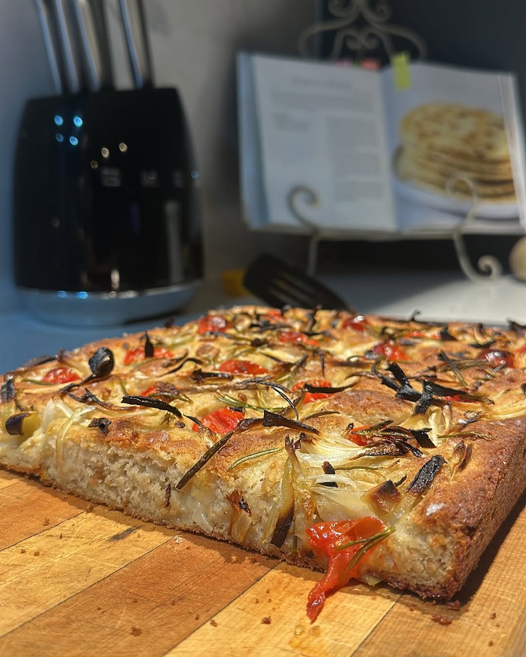 Focaccia sans gluten - étapes de préparation