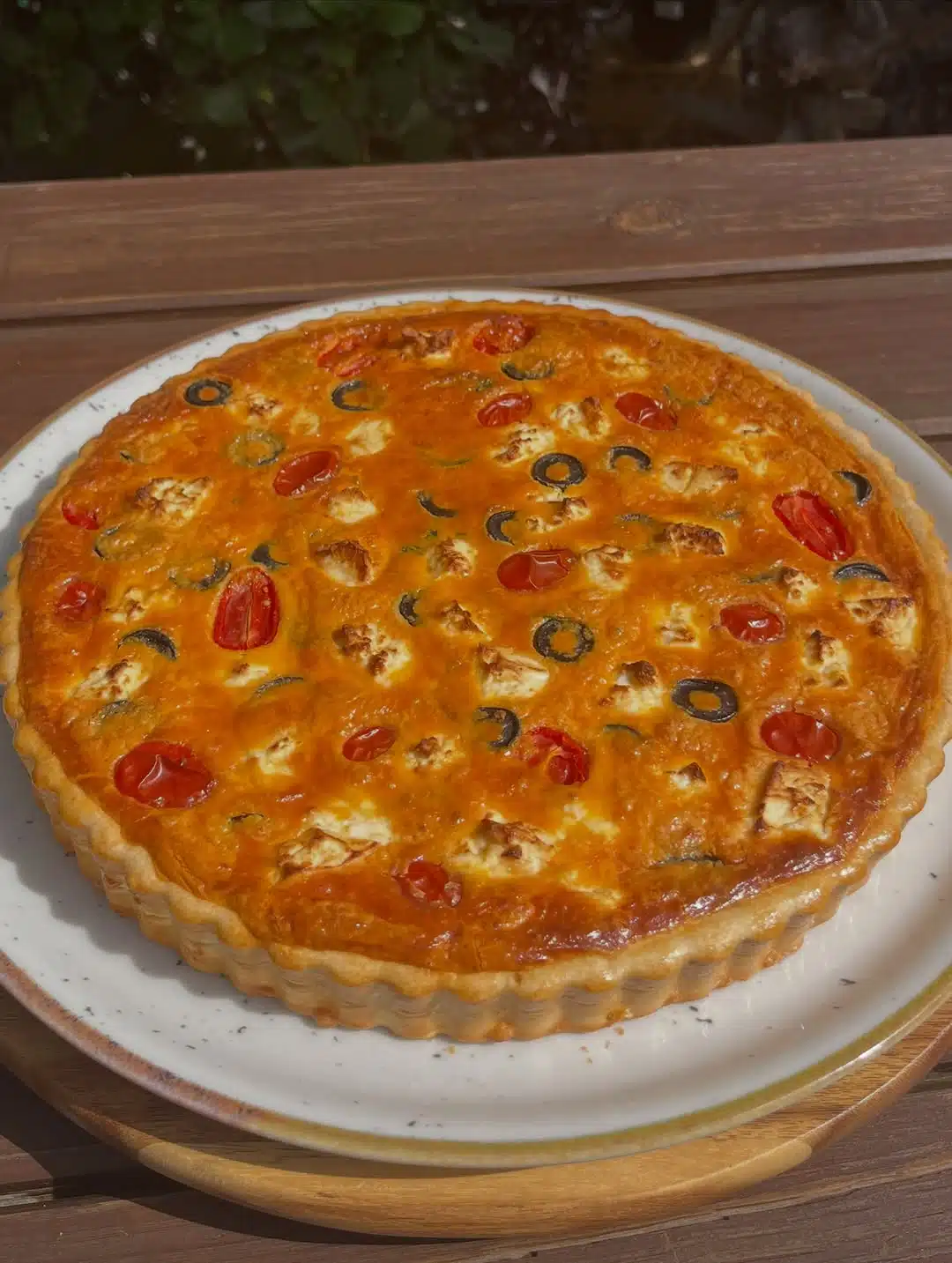 Tarte épinards, tomates et feta recette facile