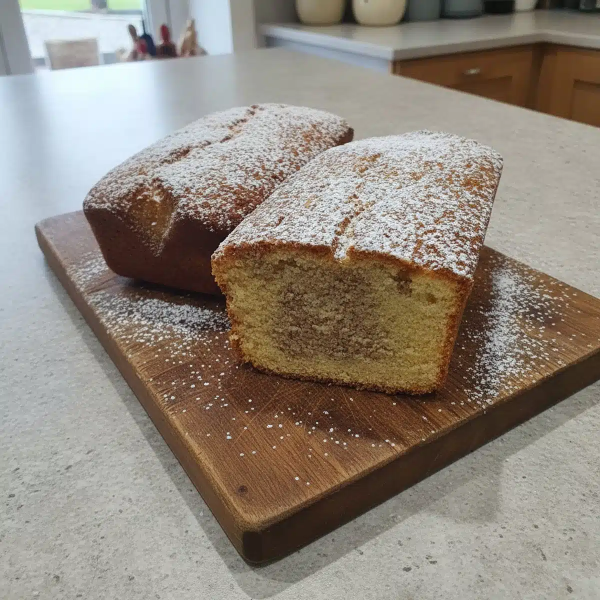 Cake de Madère à la cannelle recette facile