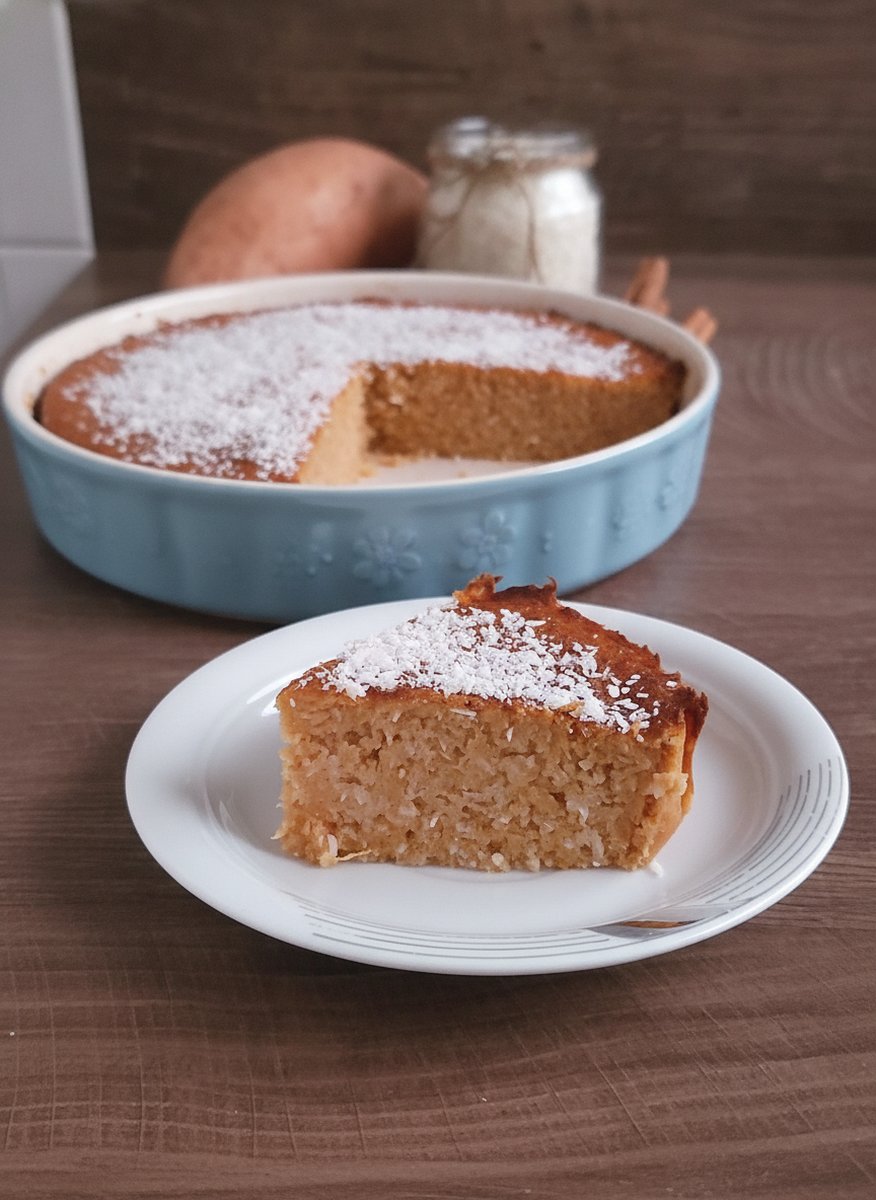 Cake à patate douce au airfryer recette facile