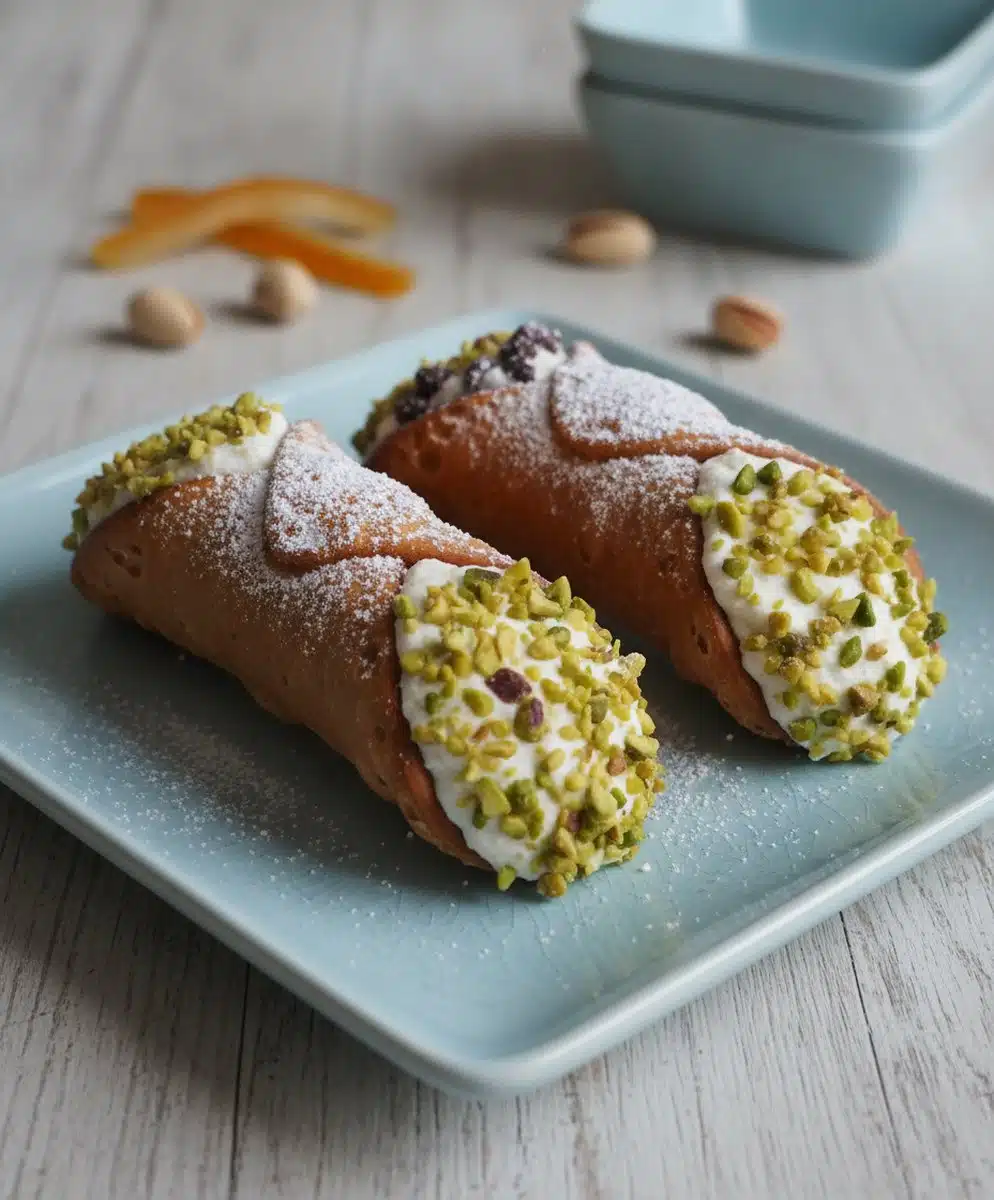 Cannoli siciliens traditionnels recette facile
