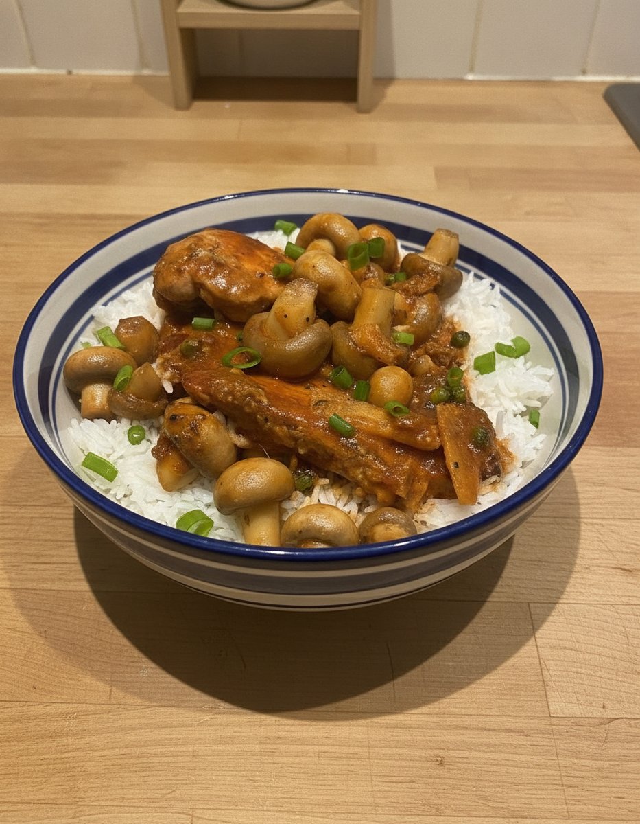 Côtes de porc aux champignons recette facile