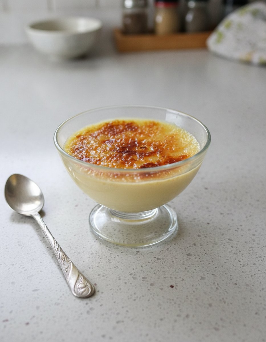 crème brulée noix de coco recette