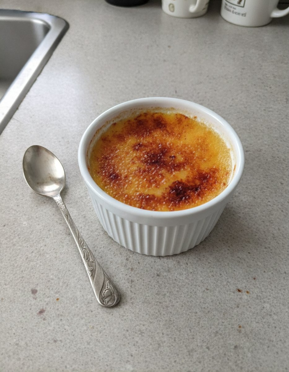 Crème brulée à la noix de coco recette facile