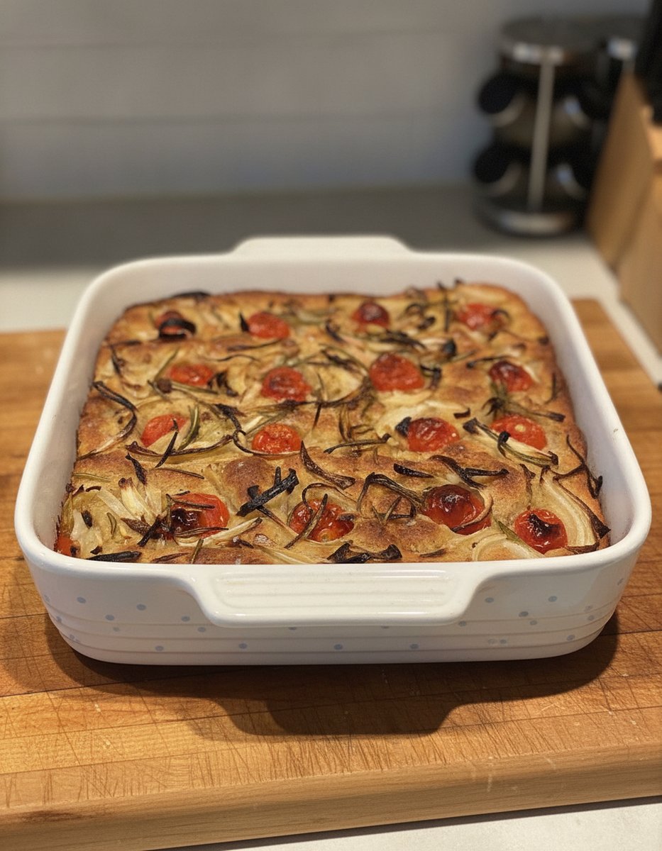 Focaccia sans gluten recette facile