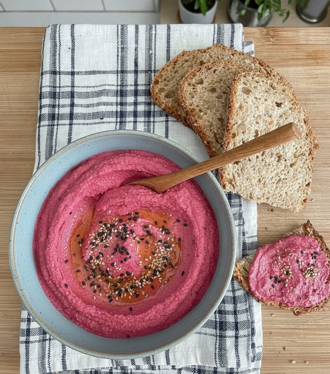 Houmous de betterave facile recette
