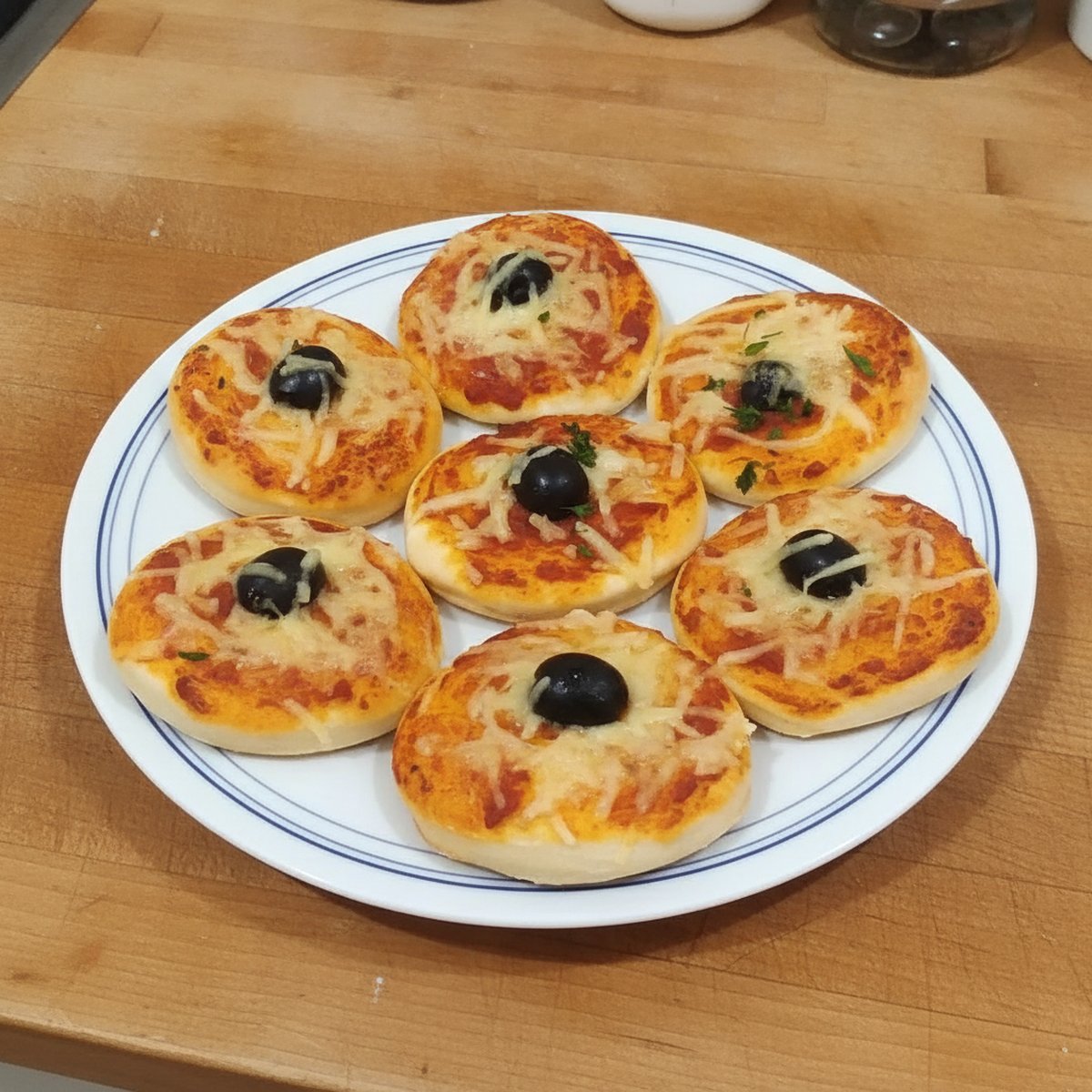 Mini pizza apéritif recette