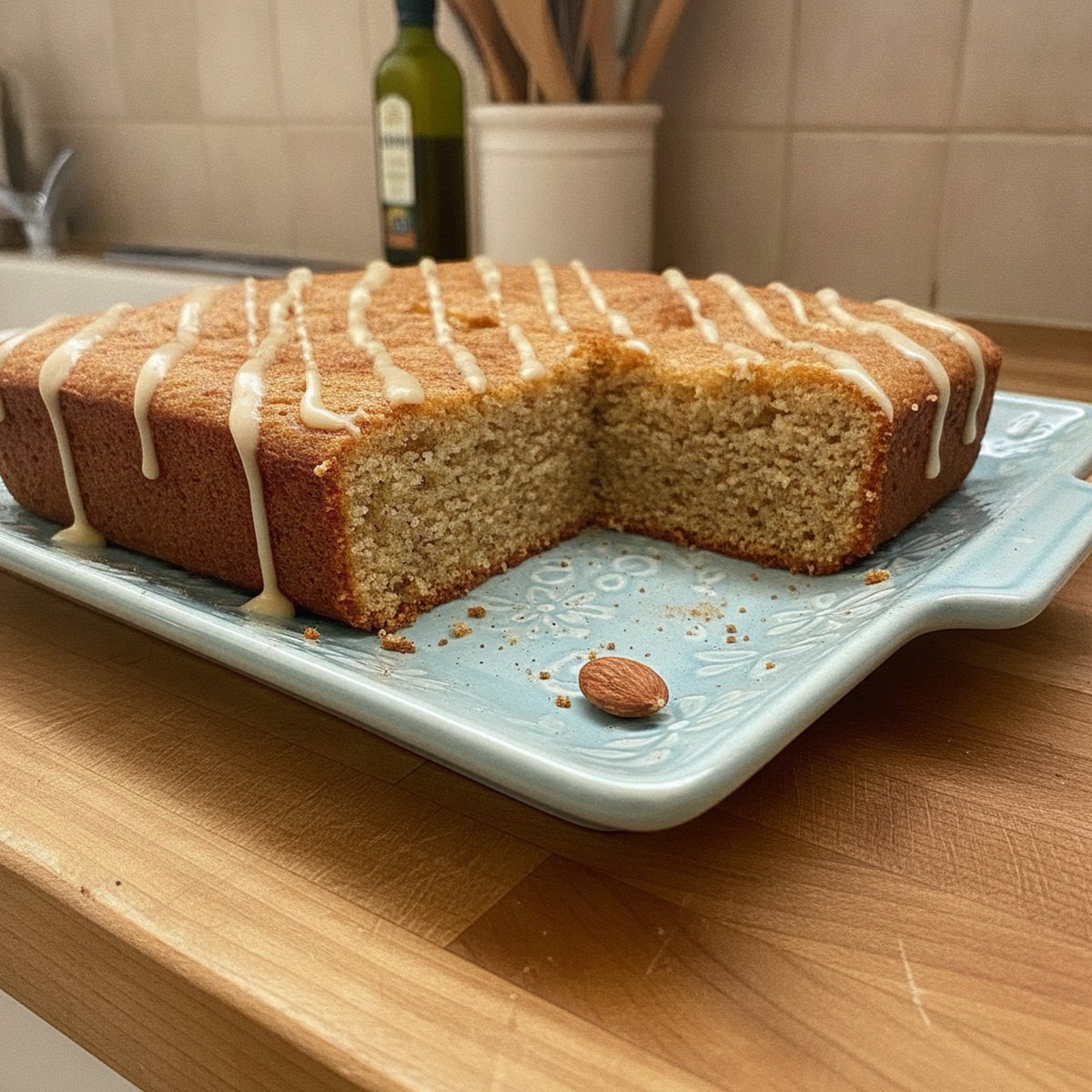 Moelleux aux amandes sans gluten recette facile
