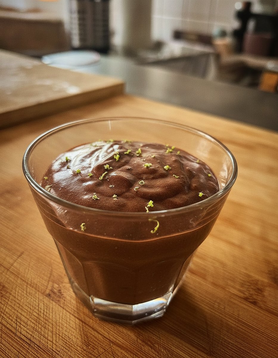 Mousse au chocolat à l’orange recette facile