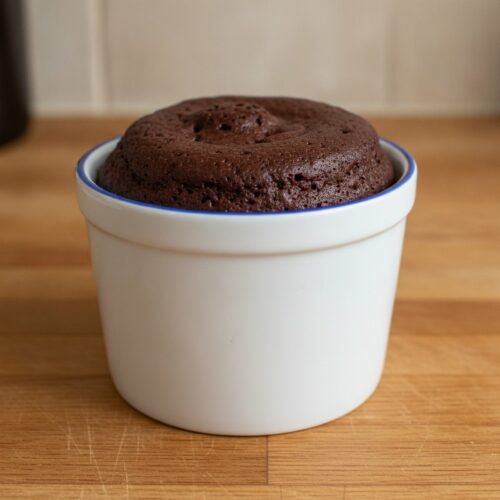 Mug cake au chocolat sans oeuf recette facile