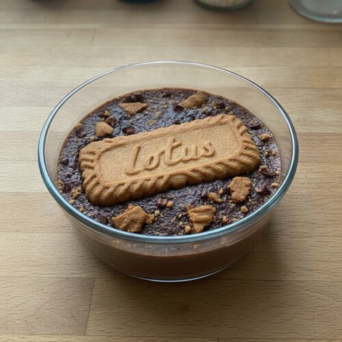 Mug Cake Chocolat Speculoos recette facile
