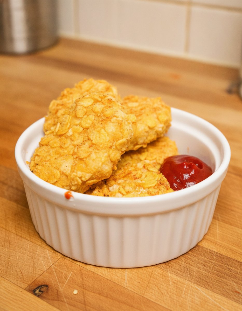 Nuggets maison sans huile