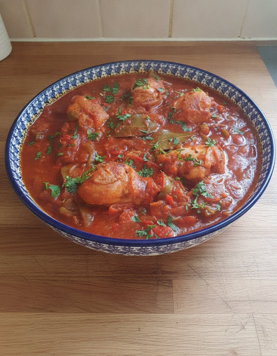 Poulet Basquaise sans alcool recette facile