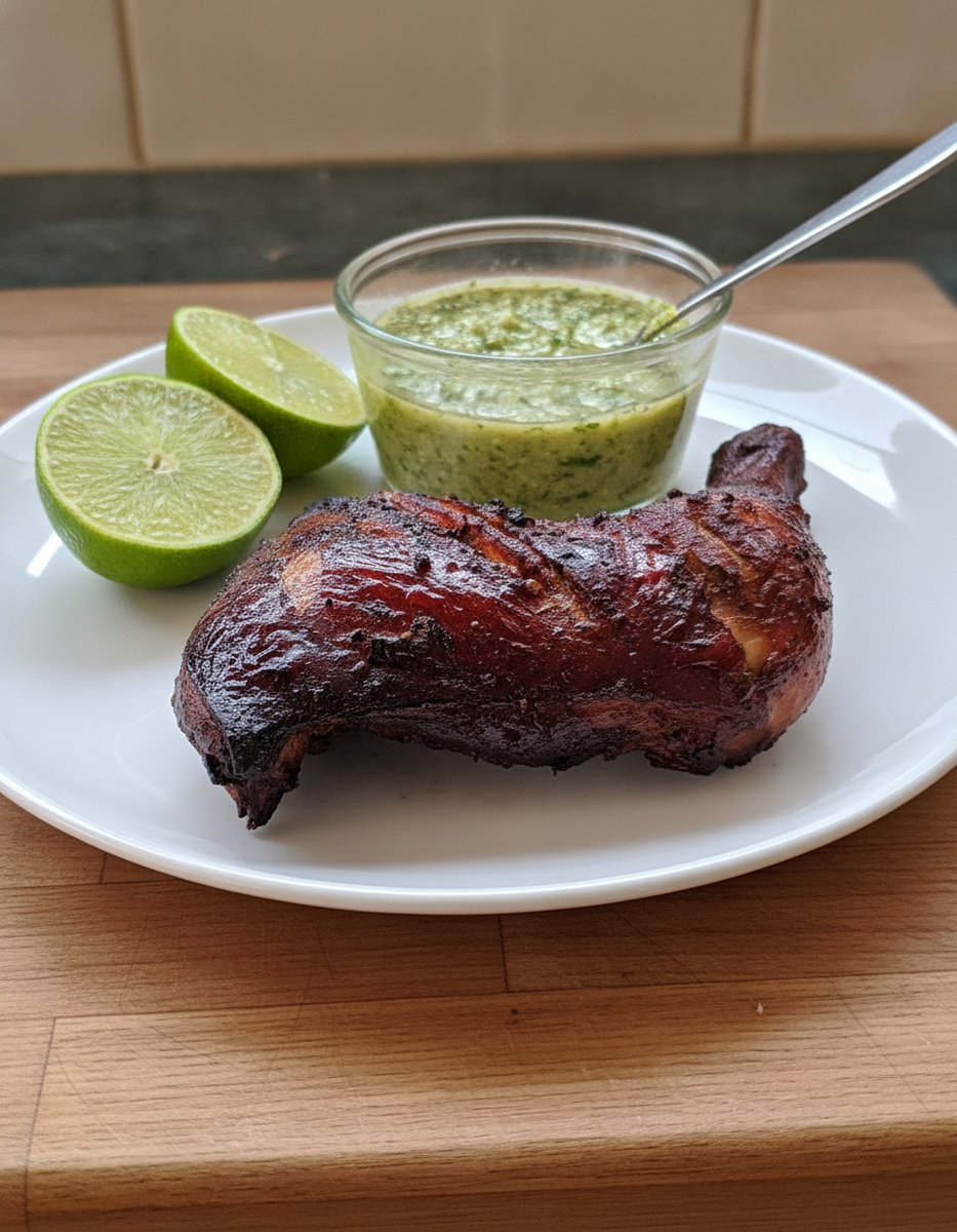 Poulet boucané barbecue recette Antilles