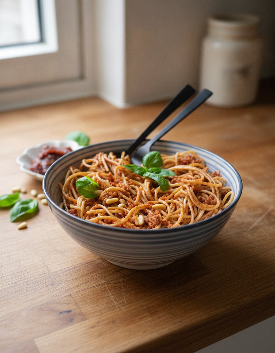 Sauce Pesto Rouge recette facile