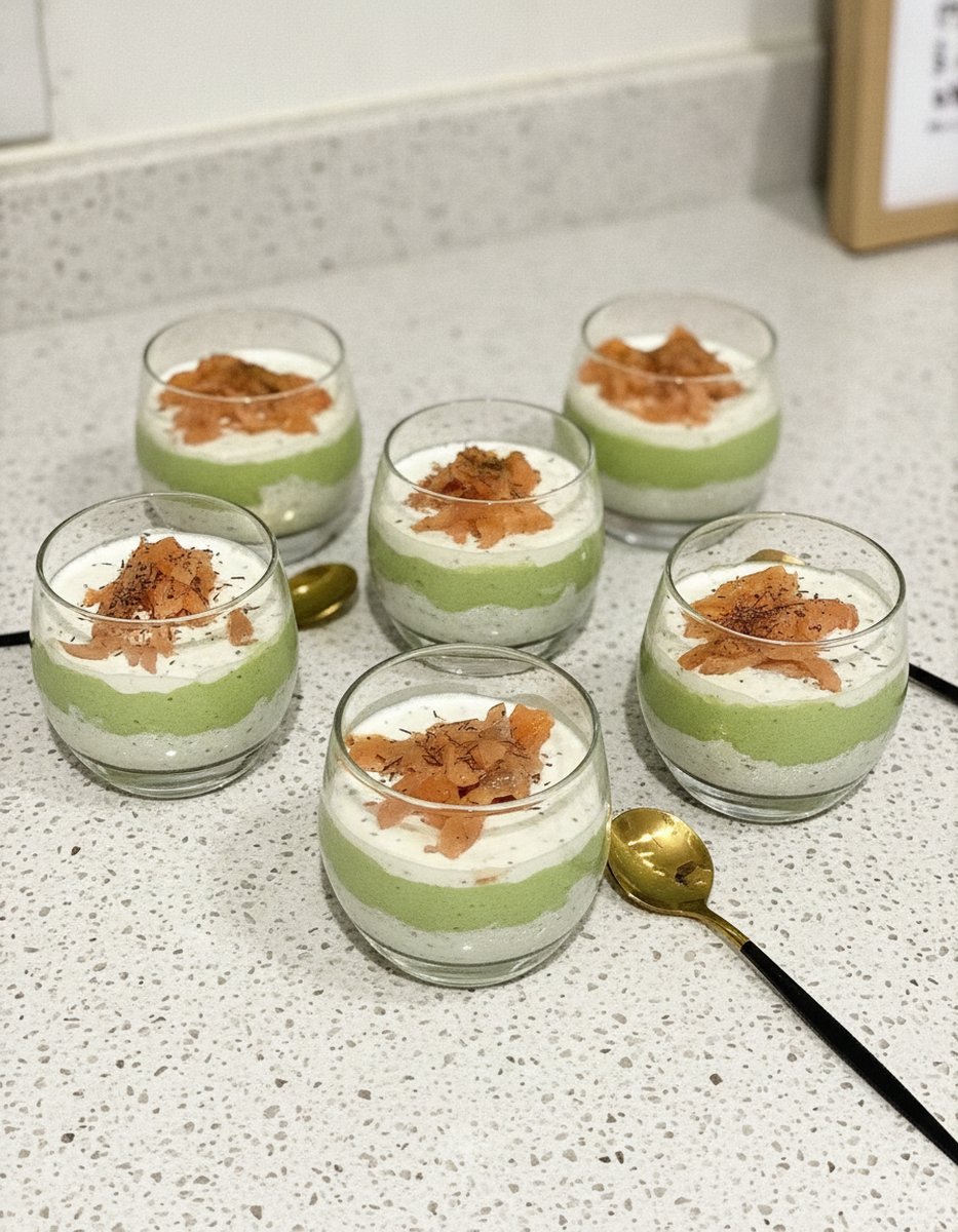Verrines Avocat Saumon Fumé recette facile