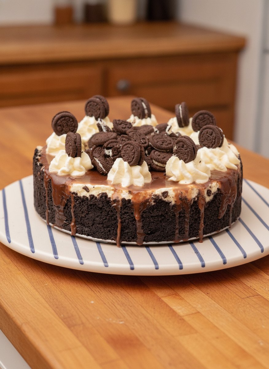 Cheesecake Oreo sans cuisson recette facile